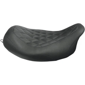 Mustang Wide Tripper Solo Seat - Diamond (Black) 76694 - Picture 1 of 2
