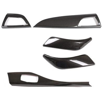 5Pcs ABS Carbon Fiber interior Trim Cover Set Fits F20 M235i F22 Coupe 2012-2017 - Image 1 of 4