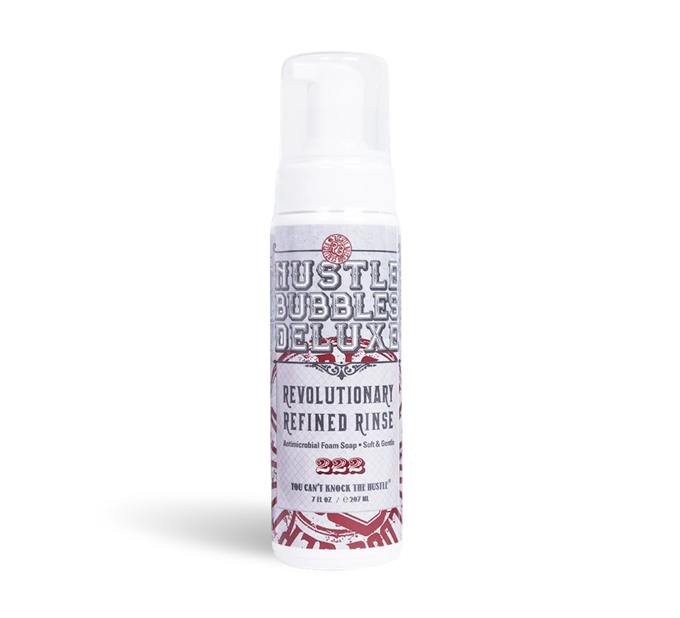 Hustle Bubbles Deluxer Foamer 7oz ,Tattoo Wash and Cleanser, Australia Stock - image 1 of 1