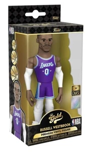 FUNKO VINILE ORO! 5 pollici NBA LA LAKERS RUSSELL WESTBROOK CHASE (in mano) - Foto 1 di 1