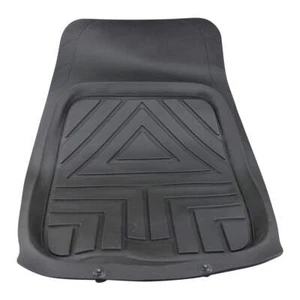 4WD Mud Mat Rubber Car Floor Mats Black Front 2 Piece - Picture 1 of 4