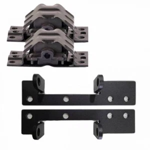 Pontiac Engine Mounts to Put 1961-1979 326-455 into 1975-81 FB w/ Black Powder - Picture 1 of 1
