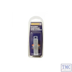MM015 Bachmann Modelmaker Replacement Assorted Blades for No.2 and No.5 Handles - Picture 1 of 1