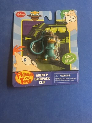 Disney!  (Phineas & F￼erb)  “AGENT P” - Backpack Clip / Original Packaging! - Image 1 of 4