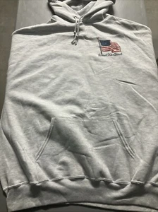 Sudadera con Capucha Jerzees De Colección Para Hombres 2XL Gris Claro Sudadera Pullover “United We Stand” - Imagen 1 de 9