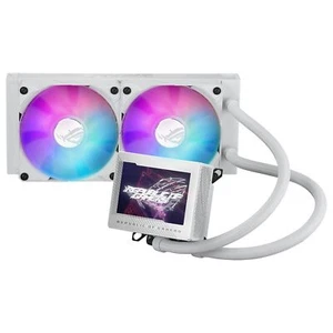 Refroidisseur CPU liquide tout-en-un ASUS ROG Ryujin III 240mm ARGB blanc - Photo 1/3