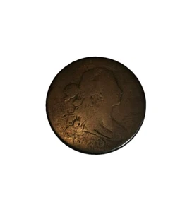 1800 US Draped Bust Large Cent Coin - Foto 1 di 4