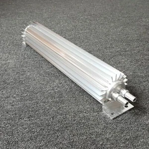 12" Inch Transmission Oil Cooler Kit ROUND DUAL PASS TUBE AND FIN ALUMINUM 12" - Picture 1 of 7