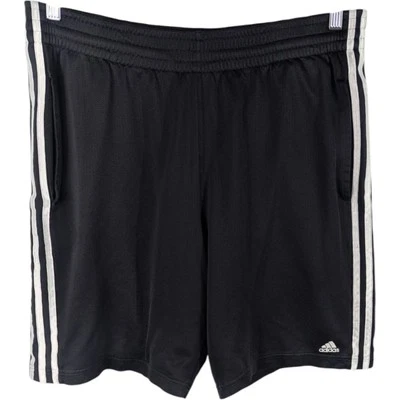 Pantalones Cortos Para Hombre Adidas Negros Medianos 3 Rayas con Bolsillos Medidas 36x9.5 (DEFECTOS) Foto 1 de 4