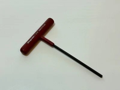 Snap On Tools USA AWCG1612B SAE 3/16" T-Handle Hex Allen Driver Tool, Red Grip - Image 1 of 4