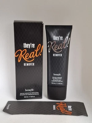 Benefit They're Real Waterproof Eye Makeup Remover 50ml BNIB Sealed Genuine X1 - Image 1 of 4