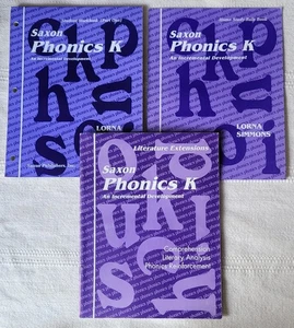 Saxon Phonics K An Incremental Development Home Study Rulebook Student Workbook  - Picture 1 of 11