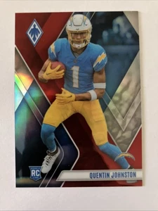 2023 Panini Phoenix Base Red RC #107 Quentin Johnston #D 059/250 - Bild 1 von 2