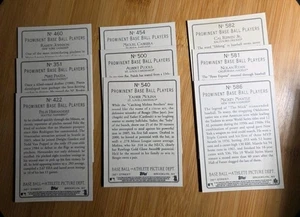 Topps Turkey Red SP 2006 lote de 9 diferentes como nuevo Ryan, Ripken  - Imagen 1 de 2