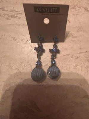 Konplott Ohrringe Aladdin Blau - Bild 1 von 2