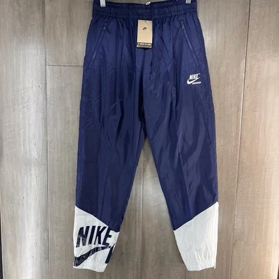 Pantalones deportivos Nike para hombre tejidos cortavientos forrados de malla medianos HJ2034-492 Foto 1 de 4