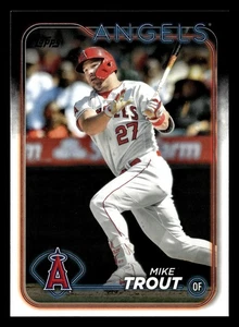 Mike Trout 2024 Topps #27 Los Angeles Angels FREE SHIPPING - Picture 1 of 2