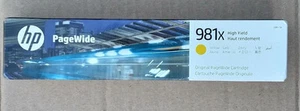 HP 981X YELLOW TONER L0R11A BRAND NEW - Picture 1 of 1