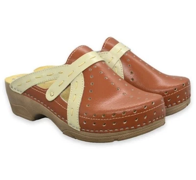 Damen Schuhe LEDI Anatomic Braun 38 Model 311 Clogs Gesundheitsschuhe N24G5D