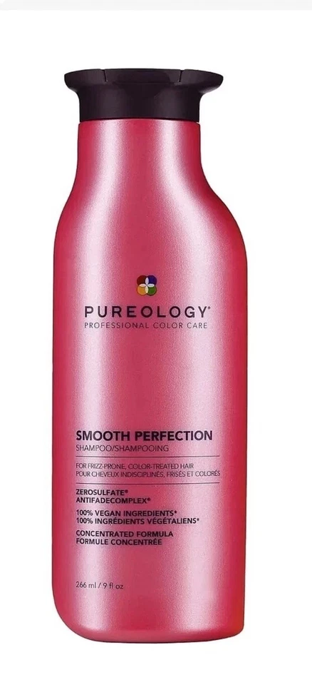 Pureology Smooth Perfection Shampoo For Frizz-Prone, Color-Treated Hair 266ml - Image 1 of 1