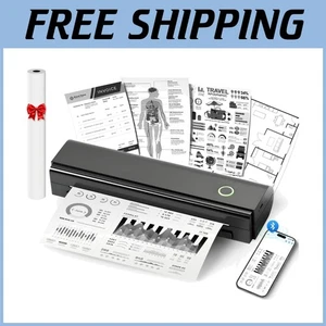 Mobile Thermal Printer - Wireless & Portable - No Ink Needed - Picture 1 of 11