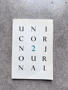 Unicorn Journal Issue No. 2 (1968) produced avant-garde literary journal - Picture 1 of 9