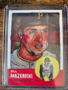 2025 Topps Shoebox Treasures x Friedman Bill Mazeroski 1963 #41 Piratas - Imagen 1 de 2