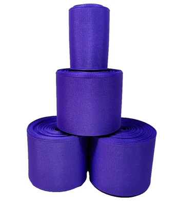 Schiff Brand Periwinkle Purple Grosgrain Ribbon 2 1/4 inches wide x 30+ yards - Image 1 of 3