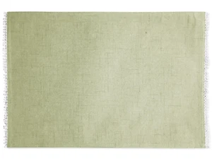 LENOX FRENCH PERLE PISTACHIO GREEN PLACEMAT 100% POLYESTER 13"x 19" NEW - Picture 1 of 3