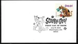 US Stamp 2018 Scott#5299 Scooby-Doo (Dog Puppy) FDC 1pc - Mint New Sealed - Picture 1 of 3