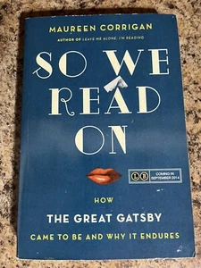 So We Read On Maureen Corrigan ARC Advance Reader Copy Proof Paperback - Picture 1 of 3
