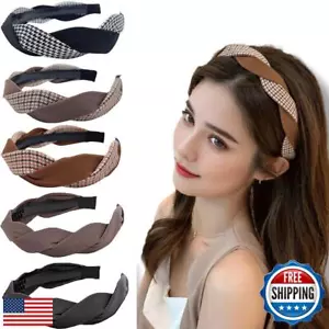 Meekest 5 Pack Braided Headband for Women Head Bands for Women's Hair Wide Ha - Picture 1 of 5