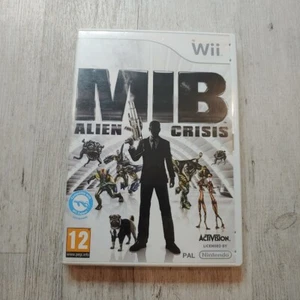 Nintendo Wii - Men In Black (MIB): Alien Crisis, 2012. Video Game w/ Manual. - Picture 1 of 2