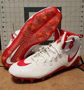 Neu Nike Force Savage rot & weiß Herren Fußballschuhe Gr. 18 OHNE KARTON - Bild 1 von 9