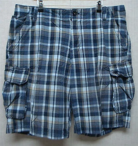 ROUTE 66 - Original Clothing Co. - Herren Shorts - blau kariert Baumwolle - Größe 42 - Bild 1 von 7