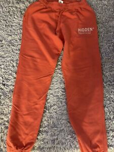 Hidden NY Sweatpants Orange  Size XL