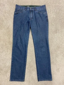 Peter Hahn Club of Comfort Mens Jeans Blue Stretch Size W34 L33 Great Condition - Picture 1 of 21