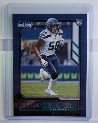 Jordyn Brooks Rookie Card 2020 Panini Playbook Football NFL Card No. 151 - Image 1 of 2