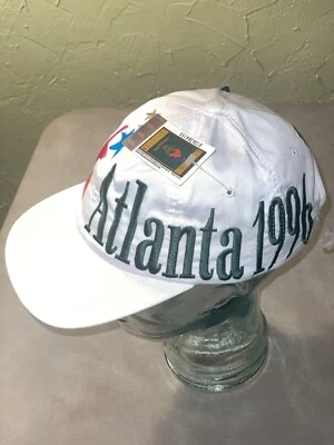 Gorra vintage de los Juegos Olímpicos de Atlanta 1996 Starter nueva con etiquetas Foto 1 de 4