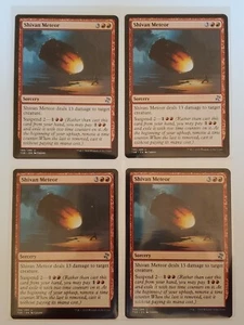 Shiven Meteor x4 [Time Spiral Remastered] UNCOMMON - M/NM - Picture 1 of 1
