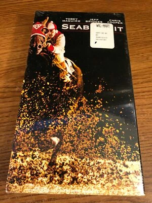 Seabiscuit VHS VCR Video Tape Movie Jeff Bridges, Tobey Maguire New / Sealed - Image 1 of 4