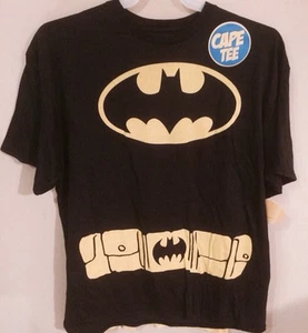 mens DC comics Batman W/ Cape Tee Shirt XL nwt Dark Knight V Superman - Picture 1 of 1