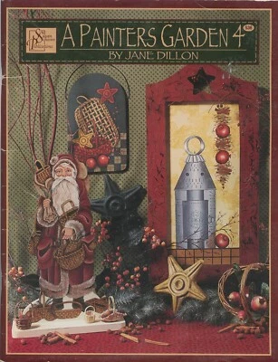 Susan Scheewe A Painters Garden 4 Decorative Tole Painting Book by Jane Dillon - Image 1 of 3