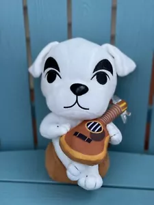 Animal Crossing New Horizons K.K Schieberegler weißer Hund Plüschtier Stoffpuppe 28 cm - Bild 1 von 10