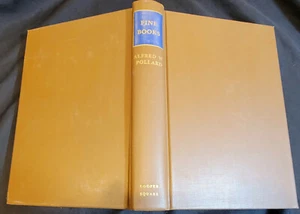 [Books About Books] Pollard, FINE BOOKS - 1964 reprint of the 1912 1st Ed. - Picture 1 of 2