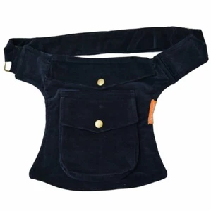 Gürteltasche aus weichem Samt Bauchtasche mit vielen Fächern verschiedene Farben - Bild 1 von 23