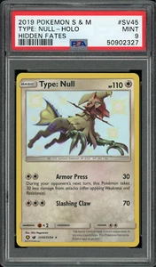 TYPE NULL SV45/SV94 HIDDEN FATES POKEMON PSA 9 MINT - Picture 1 of 2