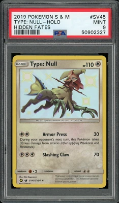 TYPE NULL SV45/SV94 HIDDEN FATES POKEMON PSA 9 MINT - Image 1 of 2