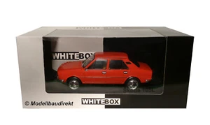 Skoda 105L Limousine in Rot Bj 1976 Maßstab 1:24 Whitebox 124099 NEU & OVP - Picture 1 of 2
