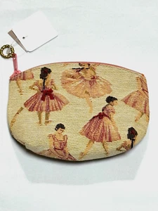 Ballerina Belle Branchee piccola pochette beige modello made in Japan tessuto belga - Foto 1 di 12